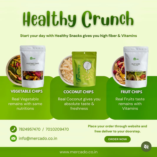 Combo Chips Pack (Fruit + Vegetable + Coconut)